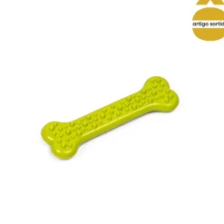 Osso de brincar flexível 10cm