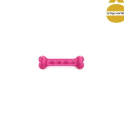 Osso de brincar flexível 10cm