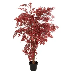Panta de carvalho artificial vermelho james 150cm