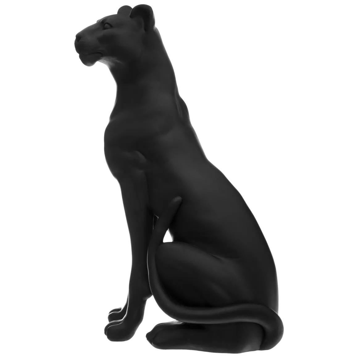 Pantera decorativa preto