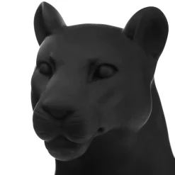 Pantera decorativa preto