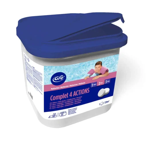 Pastilha multifunções complet 4 ações