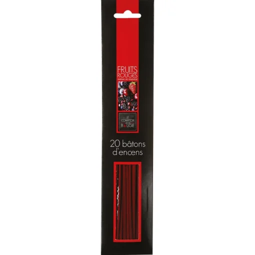 Paus de incenso frutos vermelhos GOURMET