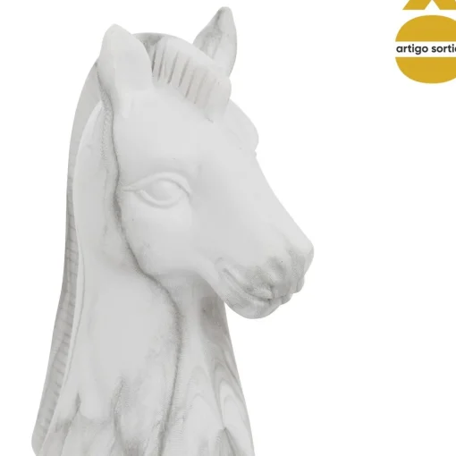 Peça de xadrez OLEN efeito mármore 26,5cm