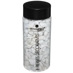 Pedras decorativas brancas 750gr