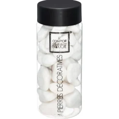 Pedras decorativas brancas grandes 750gr