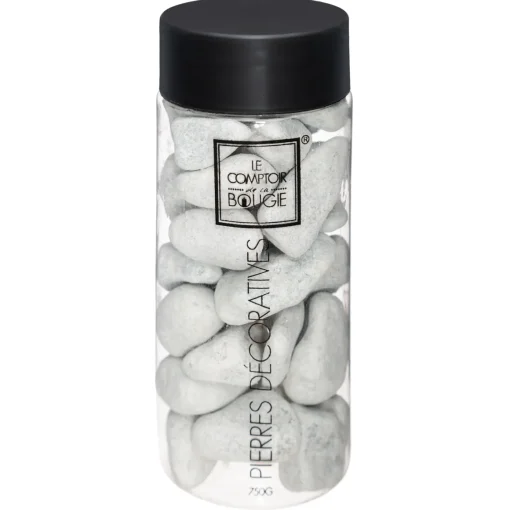 Pedras decorativas cinza médias 750gr