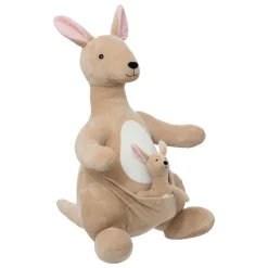 Peluche blake canguru com filhote