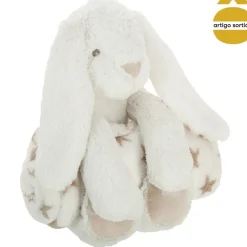 Peluche com manta de 75x100cm branco