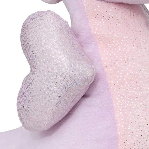 Peluche naia cavalo marinho rosa