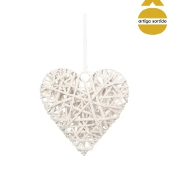 Pendurante decorativo coração 25cm