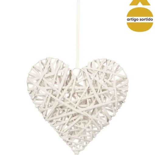 Pendurante decorativo coração 30cm