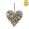 Pendurante decorativo em coração 20cm