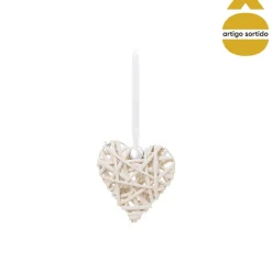 Pendurante decorativo em coração 12cm