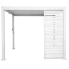 Persiana para pérgola EVORA branca 3,6m