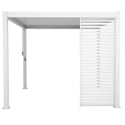 Persiana para pérgola EVORA branca 3,6m