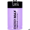 Pilha alcalina power PLUS lr14