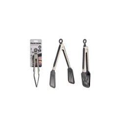 Pinça com cabo inox 25cm