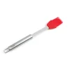 Pincel de silicone com cabo em inox