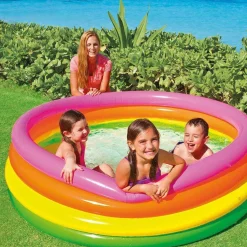 Piscina 4 anéis glow 168x46cm