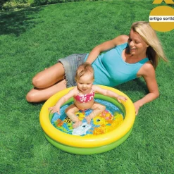 Piscina com 2 anéis para bebé
