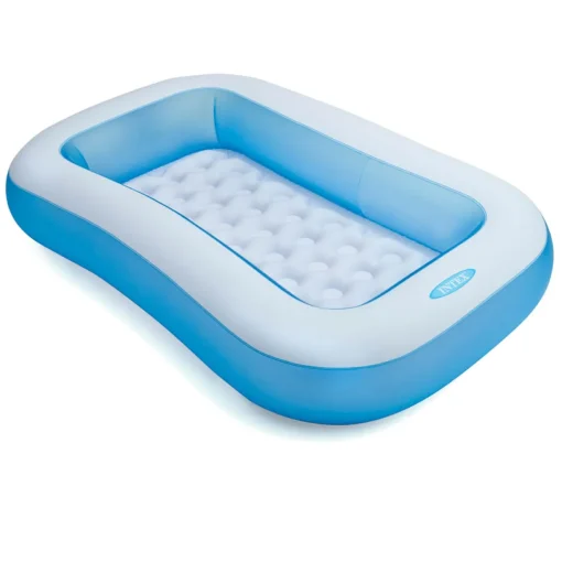 Piscina retangular insuflável