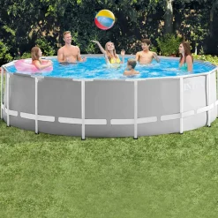 Piscina tubular prismática redonda Intex