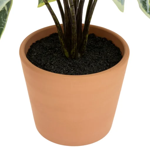 Planta alocasia verde 43cm
