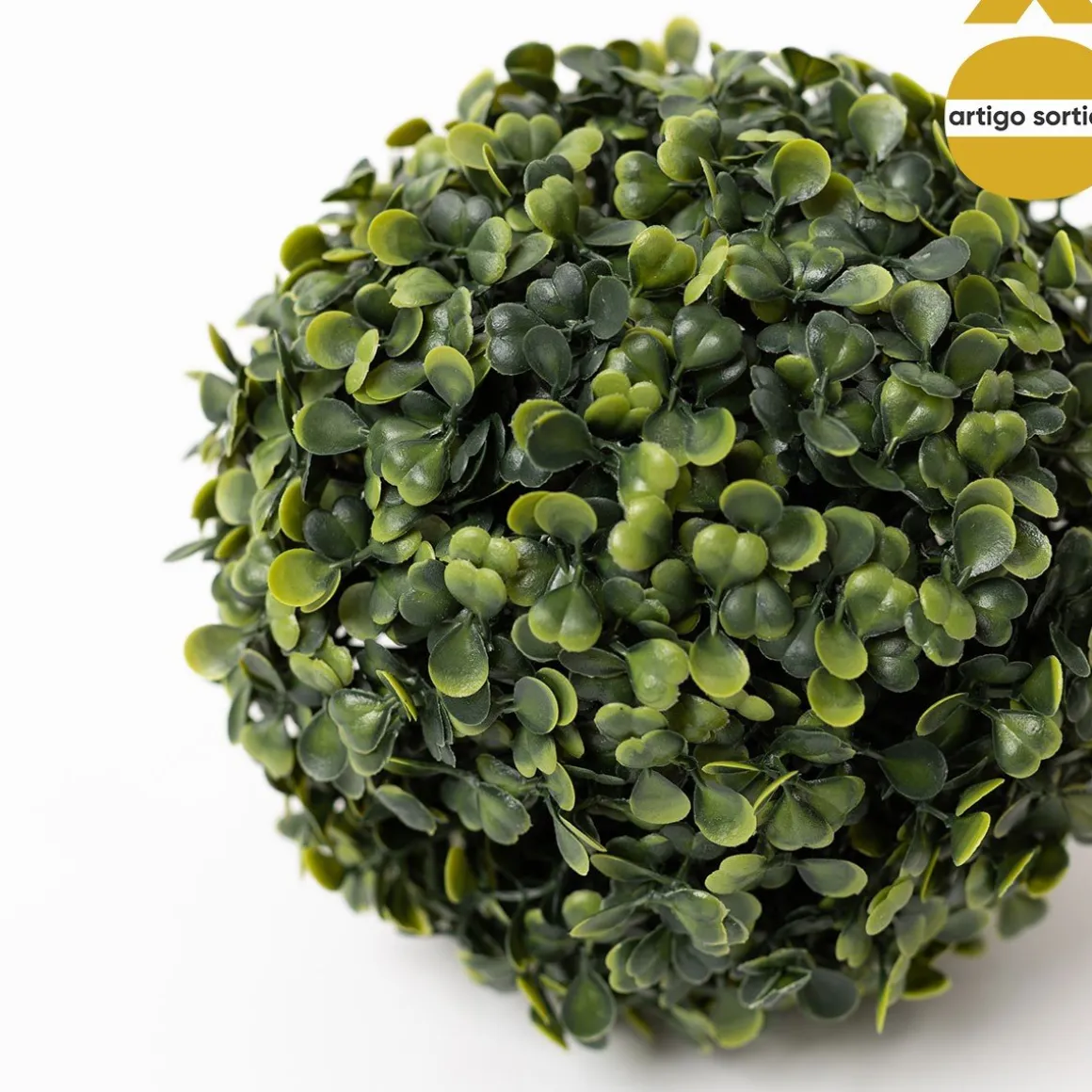 Planta artificial bola buxo