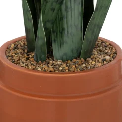 Planta artificial OLME com vaso terracota