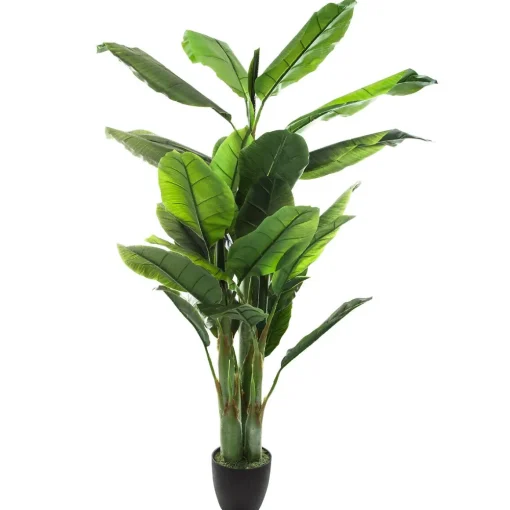 Planta bananeira artificial 170cm
