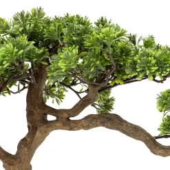Planta bonsai artificial com vaso 45cm