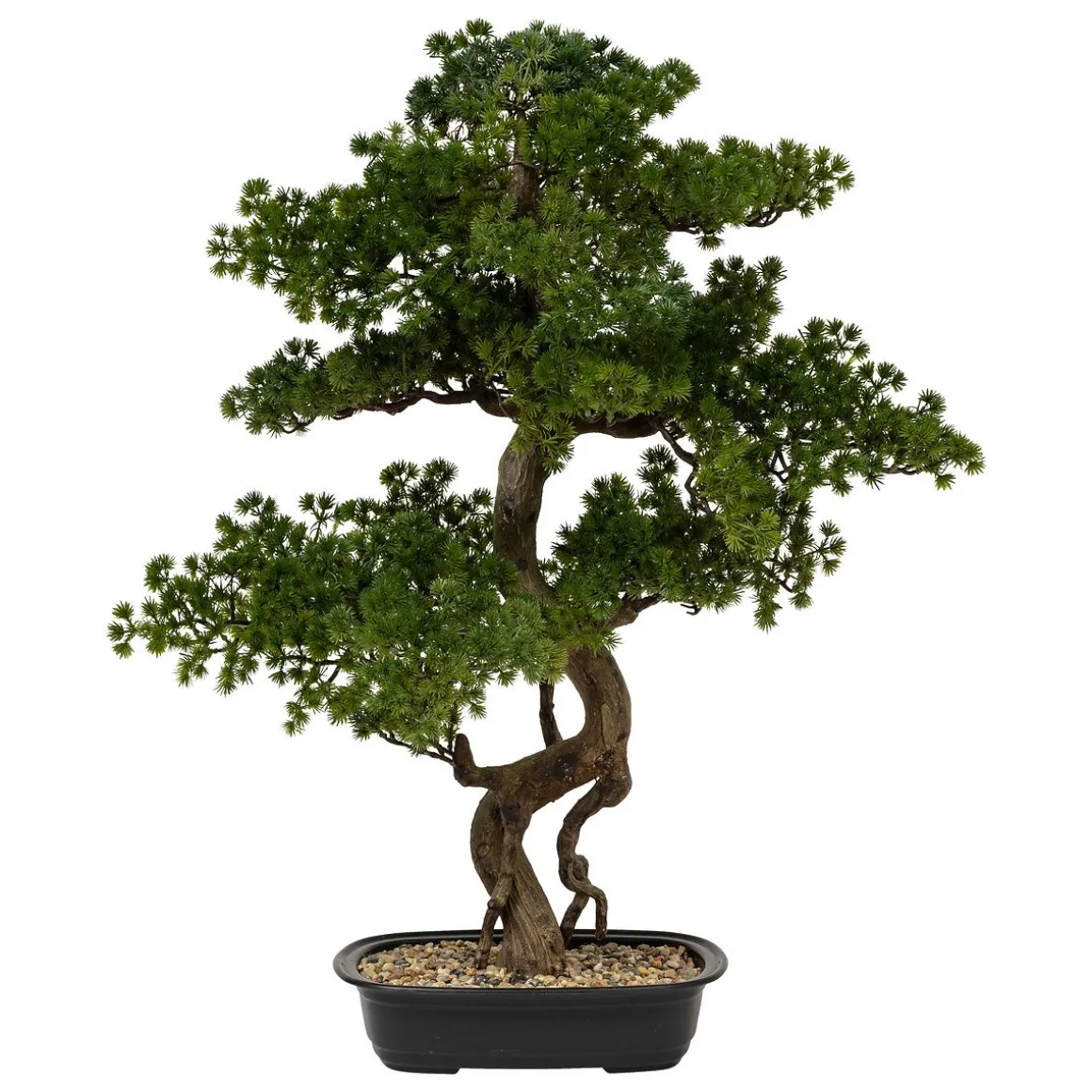 Planta bonsai artificial com vaso 86cm