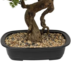 Planta bonsai artificial com vaso 86cm