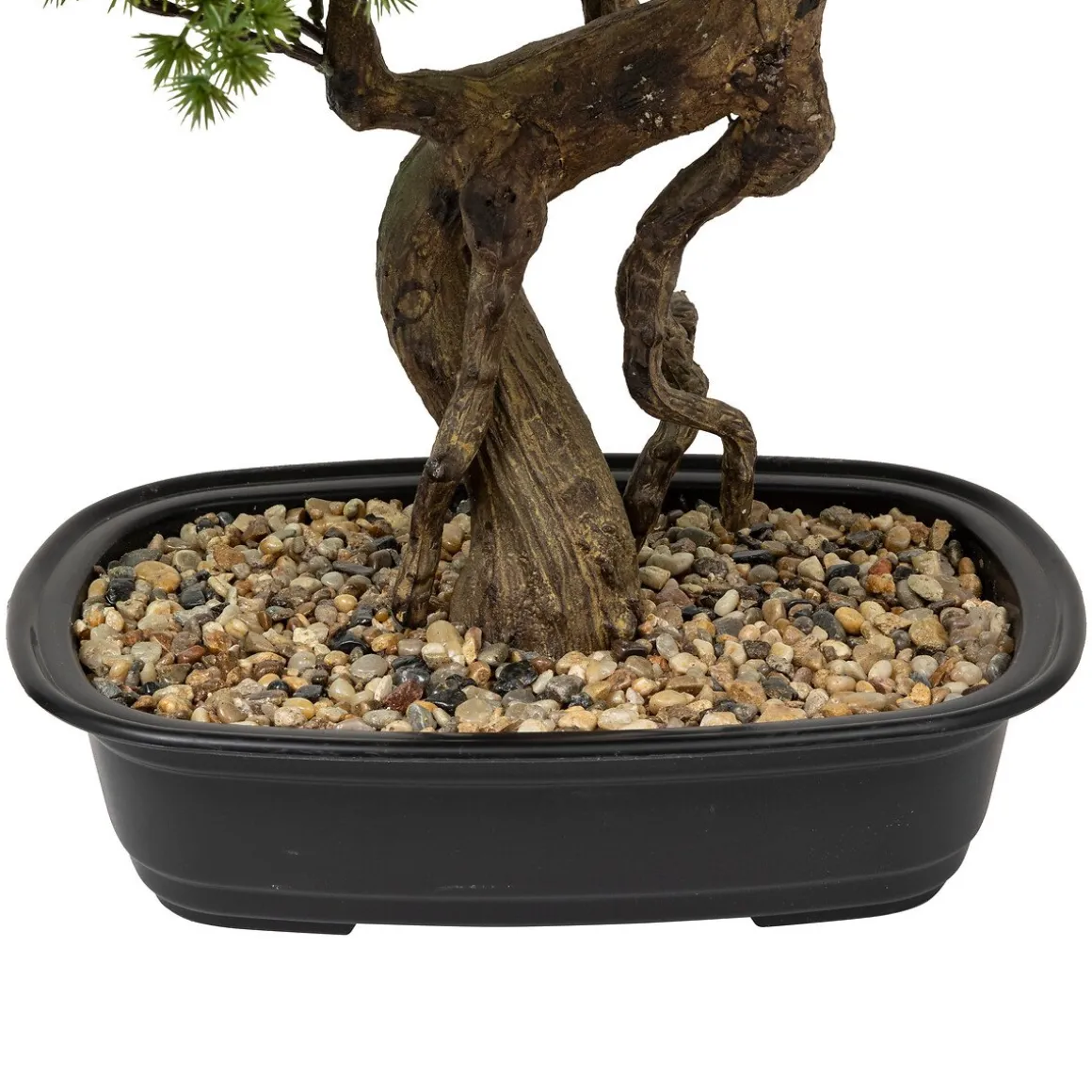 Planta bonsai artificial com vaso 86cm