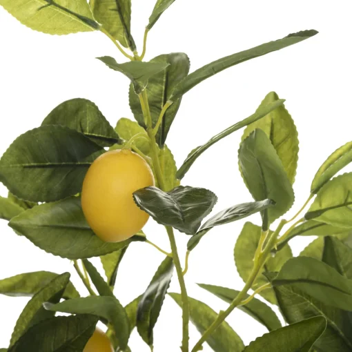 Planta limoeiro artifical com vaso 70cm