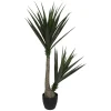 Planta yucca verde artificial 130cm