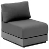 Poltrona ALLURE cinza escuro