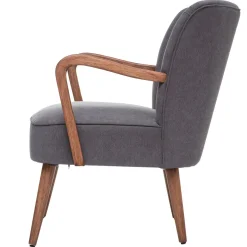 Poltrona CHIARA cinza escura