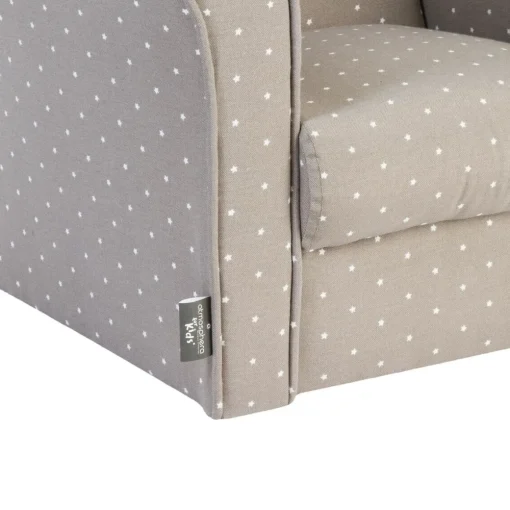 Poltrona clássica taupe