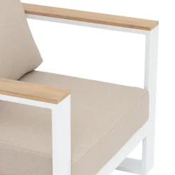 Poltrona com braços EMPERIA bege