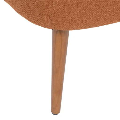 Poltrona GARY terracota de tecido
