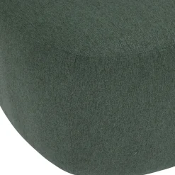 Poltrona LEONE em tecido verde escuro
