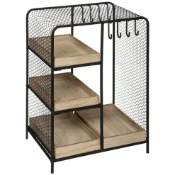 Porta bijuteria em metal preto ARTY