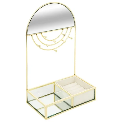Porta bijuteria em metal isra