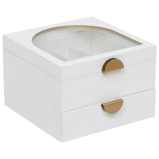 Porta bijuteria WILD ROMANCE branco