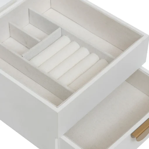 Porta bijuteria WILD ROMANCE branco