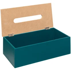 Porta lenços MODERN azul em mdf