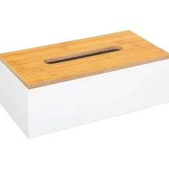 Porta lenços MODERN branco em mdf