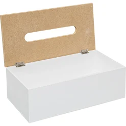 Porta lenços MODERN branco em mdf